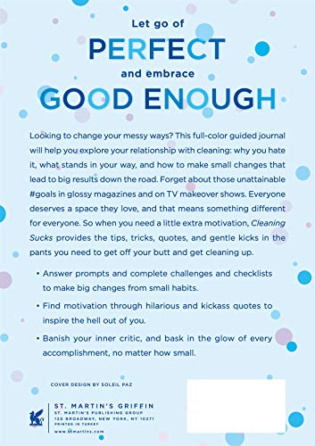 Cleaning Sucks: An Unf*Ck Your Habitat Guided Journal For Less Mess, Less Stress, And A Home You Don't Hate #TOP1