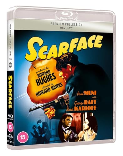 SCARFACE Blu Ray Premium Collection. Paul Muni, 2 versions. 1932.