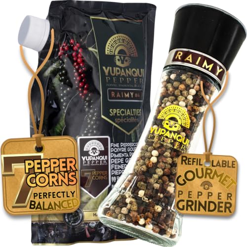 7 Peppercorns Grinder + Refill [2-Pack] Yupanqui RAIMY Rainbow Entertaining image 5