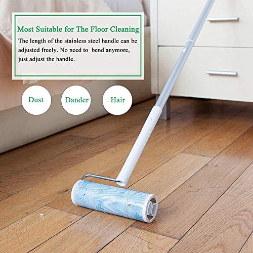 Image of UNIKON 6.3 in Large Lint Roller Refills, 3 Packs, 90 Extra Sticky Sheets