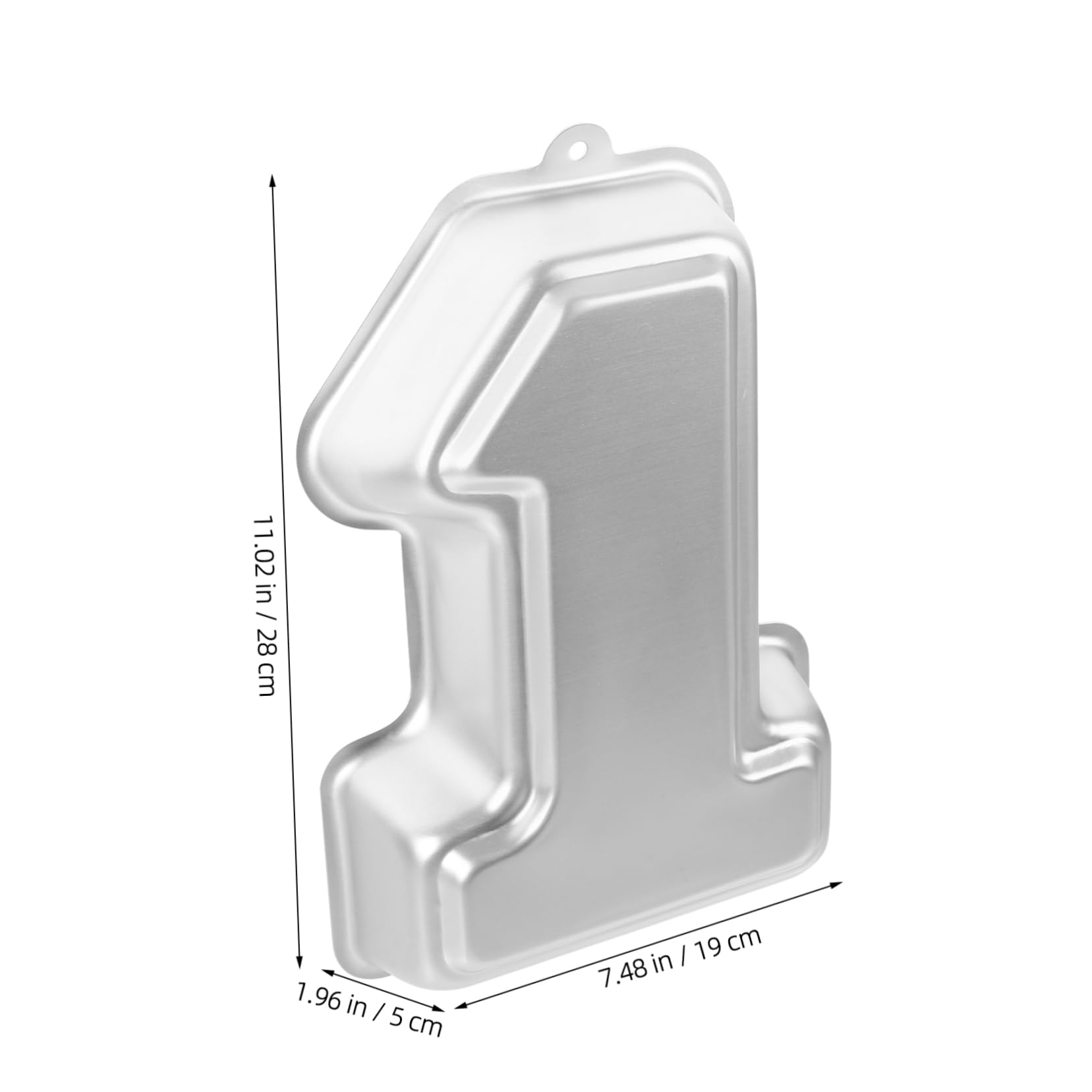 Alipis 4pièces Moule à Gâteau Aluminium Numéro Pan De Pâtisserie Pour Et Événements Spéciaux Accessoire De Cuisine Pratique Pour Gâteaux Étonnants