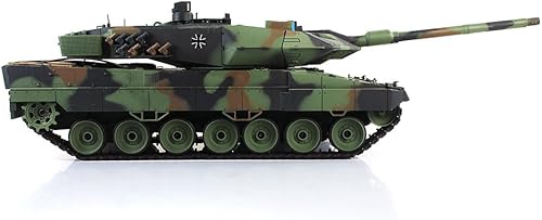 Miniatura 4 de Henglong 2.4GHz 116 Escala Radio Control Remoto Alemán Leopardo 2A6 Rc Aire Suave Rc Batalla Tanque Humo y Sonido