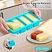 3-Pack Silicone Freezer Trays with Lid,2 Large 2-Cup(500ml)&4 Medium 1-Cup(125ml)&6 Small 1/2-Cup(75ml) Soup Freezer Container Molds,Ice Cube Tray For Meal Prep&Freezing Soup,Stews,Sauces