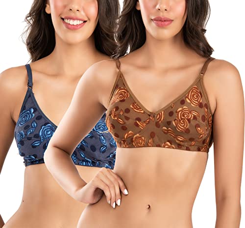 Image of StyFun Women's Non-Wired Bra (Pack of 3)