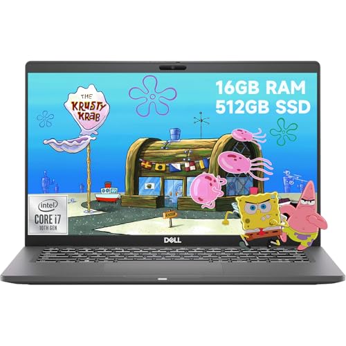 Dell Latitude 7410 Business Laptop, 14' FHD (1920x1080), Intel Core i7-10610U 1.8GHz Up to 4.9Ghz, 16GB RAM, 512GB SSD, CAM, Windows 11 Pro (Renewed)