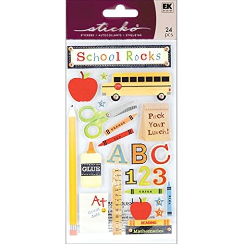 Sticko School Rocks Multicolour Stickers Cover