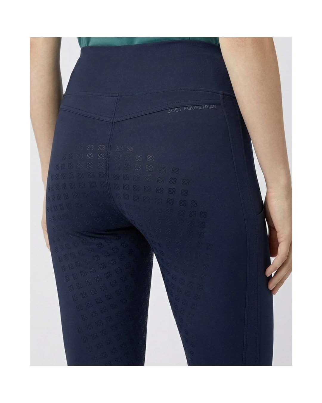Sommer-Reitleggings Badalona Full Grip, Damen Reitleggings mit Silikon-Vollbesatz, 4-Way-Stretch und Handytaschen