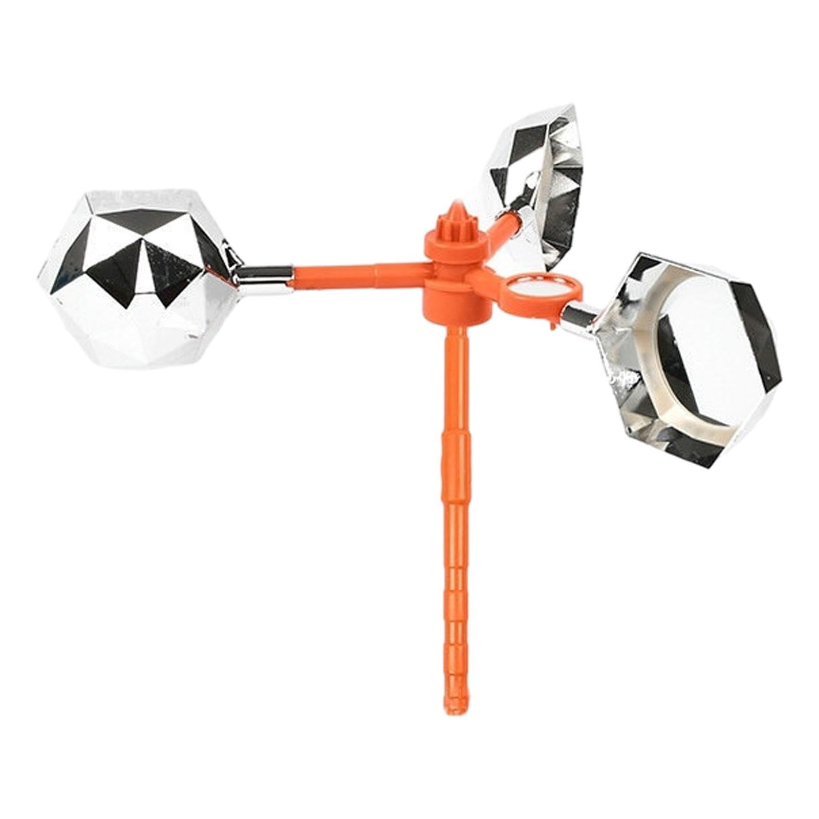Bird Deterrent Device Reflective Away Device Scare for Orchard Farmland Lawn Insulated Rod-image-6