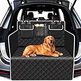 🎧【Design antiscivolo】Non vorrai che il tuo cucciolo scivoli mentre sei in viaggio! Ecco perché la nostra copertura ha un retro gommato che la mantiene in posizione indipendentemente da come ti muovi, così non devi preoccuparti di sporco, peli o graffi sui sedili.