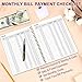 Checkbook Register - Check Register Book for Personal or Business, 8.5