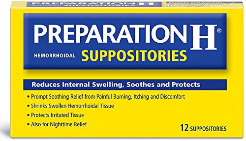 Preparation H Hemorrhoidal Suppositories 12 Ea (Pack Of 2) #TOP11