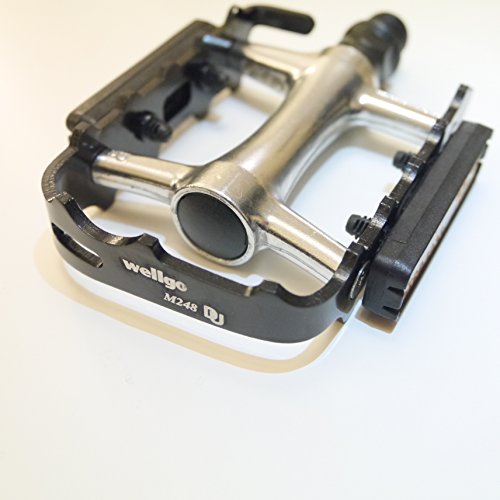 Wellgo M248du Roulement à Billes en Aluminium Mountain Road Pédales avec réflecteur Cover