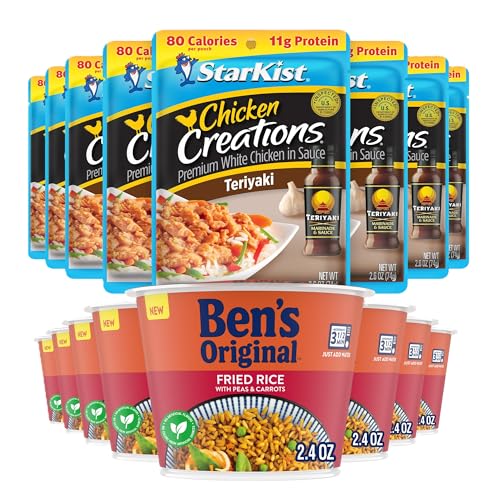 StarKist Chicken Creations Teriyaki 2.6 oz Pouch with BEN'S ORIGINAL