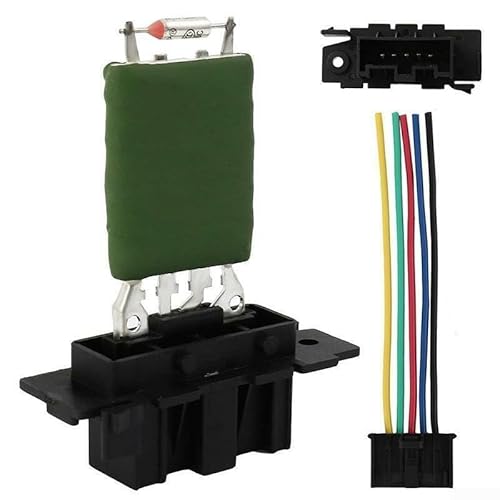 Resistencia del ventilador del motor del calefactor, arnés de cableado para Opel Corsa D 2006+ para Fiat para Punto Evo/Qubo modelos sin aire con 13248240