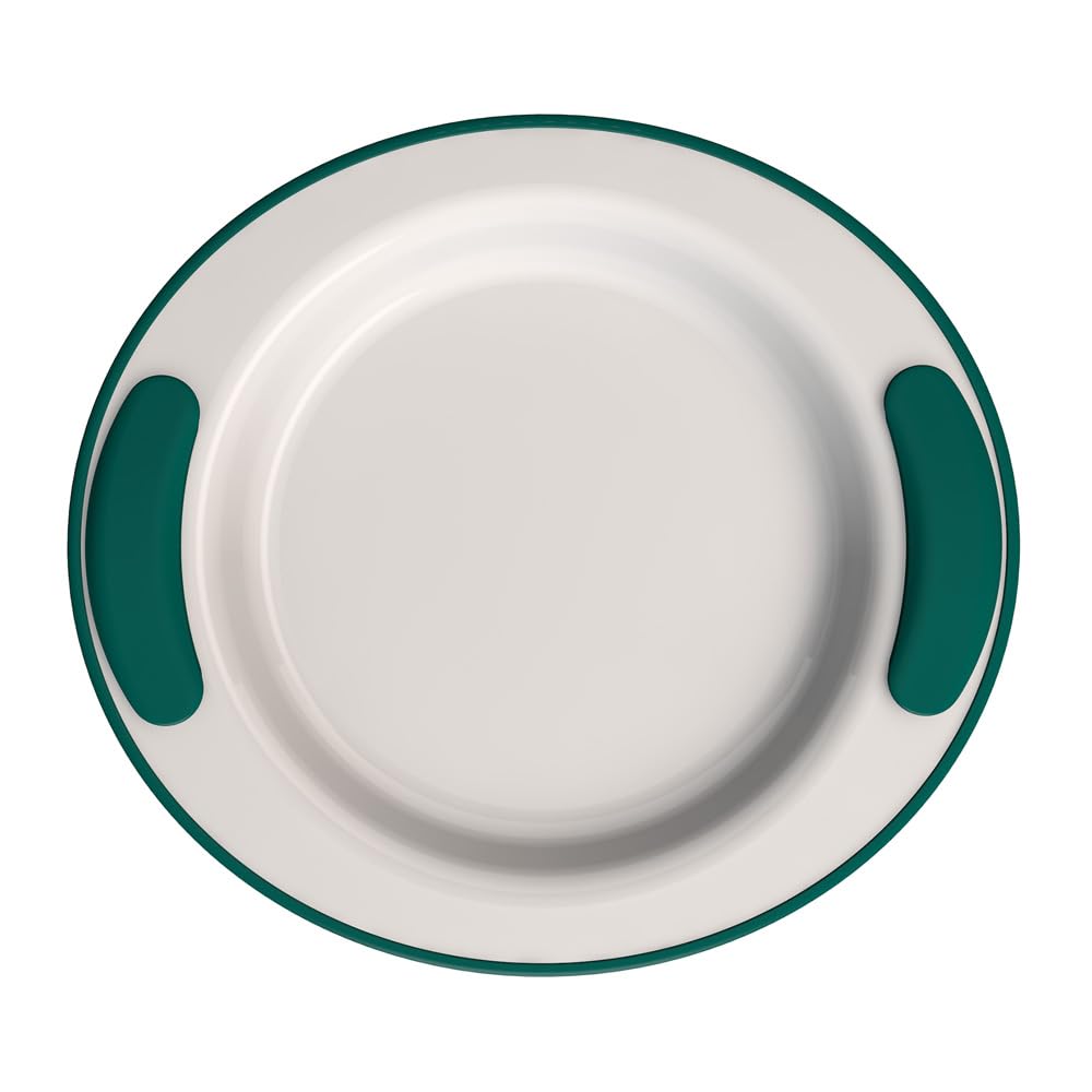 Ornamin Keep Warm Plate, Teal