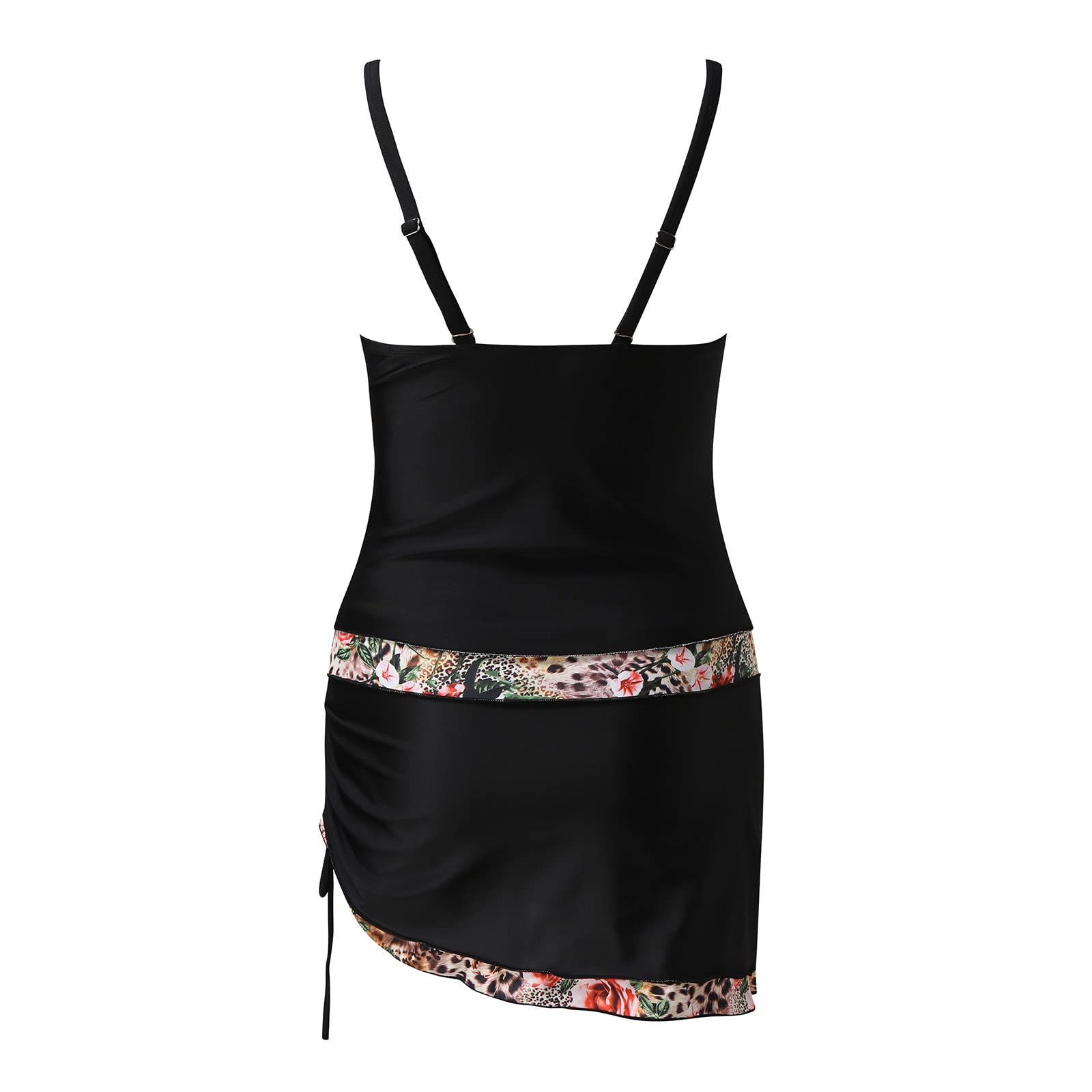 Bañador Premama Embarazo Tankinis Mujer Tallas Grandes Vikinis Baratas Beachwear Push Up Estampado 3D Dos Piezas Sujetador y Braguitas Cintura Alta Basic Tankinis Playa Piscina Vacaciones Cómodo