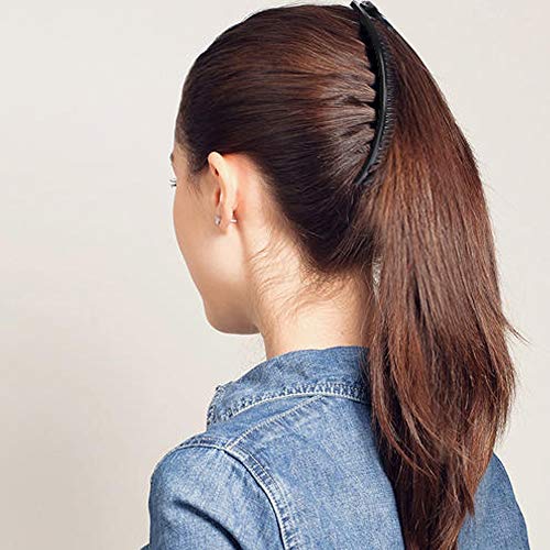 image for Etercycle 3PCS Banana Hair Clips, Clincher Hair Comb Large Size Stretc