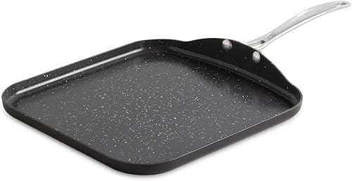 Nordic Ware Basalt Square Griddle, 11 Inch, Ceramic Nonstick