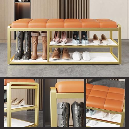 Banc à chaussures pour optimiser les petits espaces et ranger l'entrée - 8