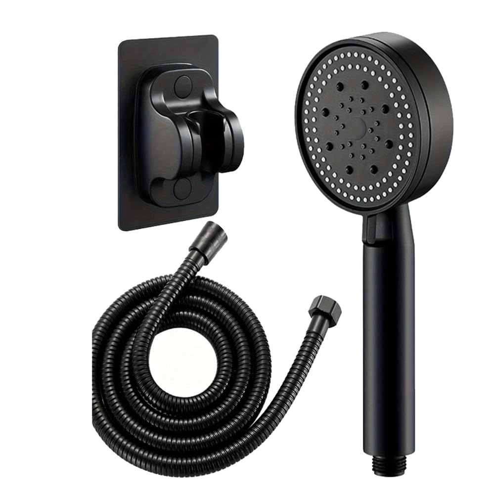CTRLZS 5 Modes Adjustable Bathroom Sink Faucet Shower Head Pressurized Accessories Set High Pressure