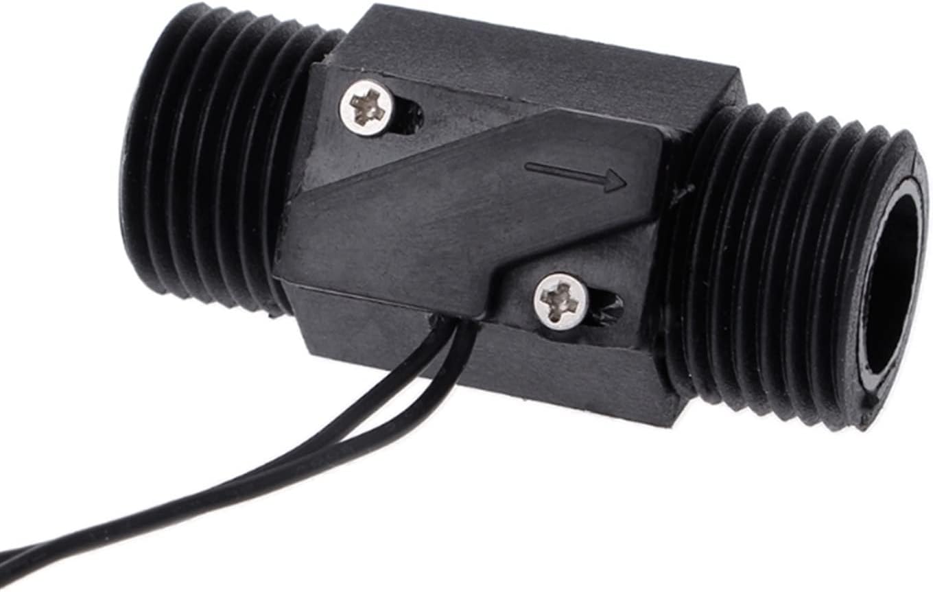 Plastic Water Flow Switch Vertical/Horizontal Water Sensor Magnetic AC 220V 1Pcs