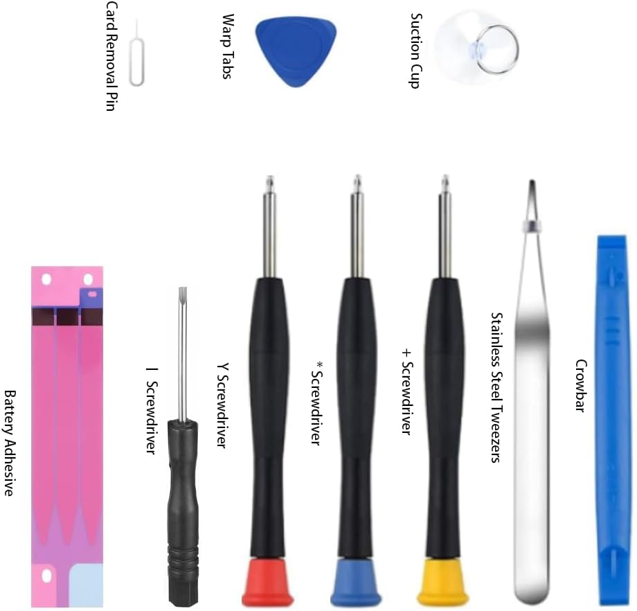 Battery for iPhone 13 Pro Max,Battery Replacement for iPhone 13 Pro Max A2643 A2484 A2641 A2644 A2645 with Professional Repair Tool Kit