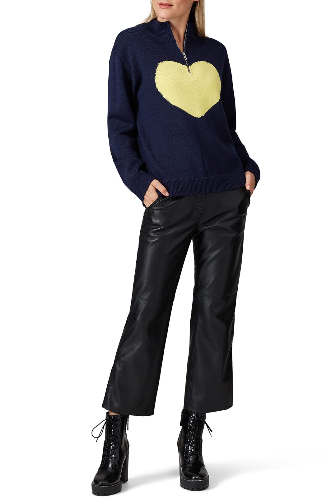 Rent The Runway Pre-Loved Heart Graphic Sweater