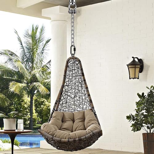 BeneLabel Wood/Concrete Ceiling Hanger 360 Swivel Hammock Swing Hanging ...
