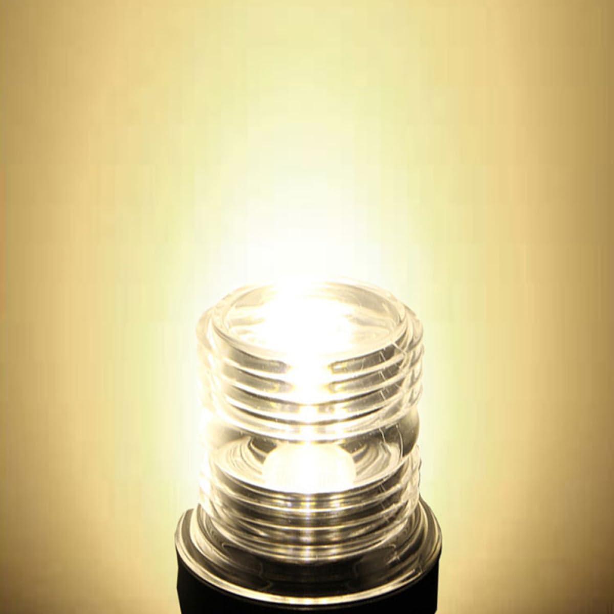 Veemoon Luce di Navigazione LED Ribaltabile 12v 360° Bianco per Barche, Luce di Ancoraggio Marina Angolo Regolabile, Lampada di Segnalazione per Yacht e Imbarcazioni Sportive