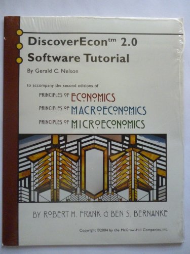 DiscoverEcon Tutorial Software Pack (CD+ User's Manual) t/a Principles of Economics, Macro, Micro