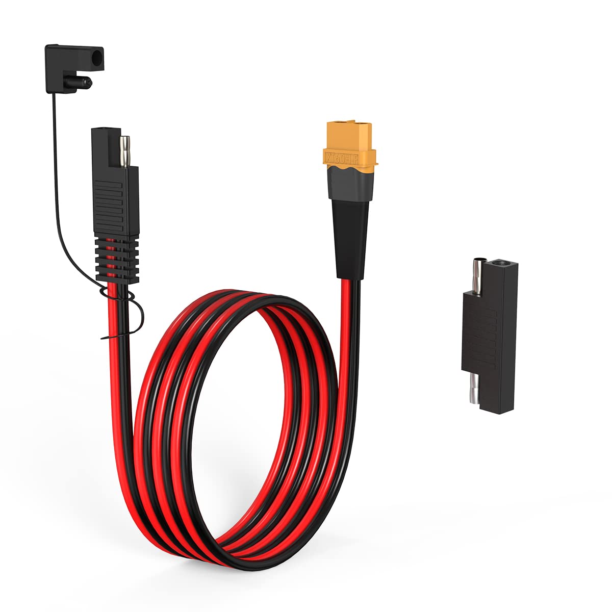 Amazon.com: ELFCULB 12AWG XT60 to SAE Connector Extension Cable
