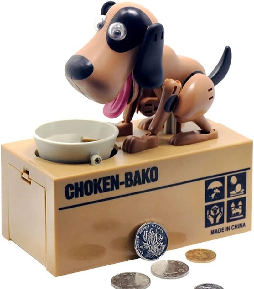 Amazon | 犬 貯金箱 おしゃれ コインバンク 男の子 リトルドッグバギー