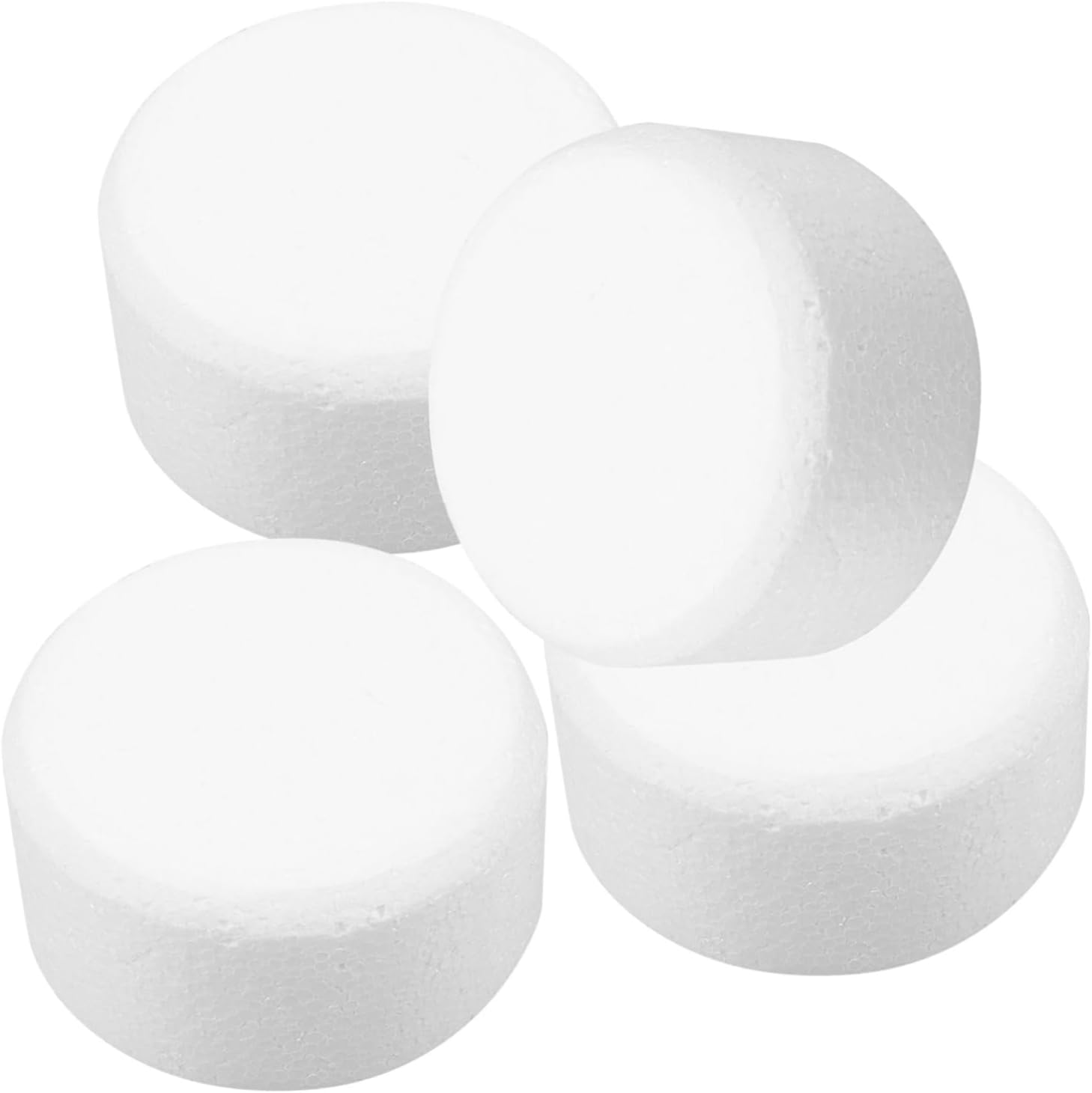 Angoily 5sets Cake Models for Decorating Practice Round Dummies for Bakery for Birthdays and Special Occasions for Cake Decorating Techniques 4pcs*5