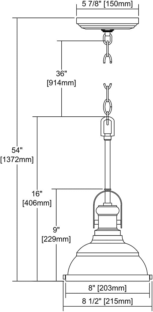 Top Rated Thomas Lighting Blakesley 1-Light Pendant in Oil Rubbed Bronze with Frosted Glass, 8W x 9H, (CN200151) Creative Product Thomas Lighting Blakesley 1-Light Pendant in Oil Rubbed Bronze with Frosted Glass, 8W x 9H, (CN200151)