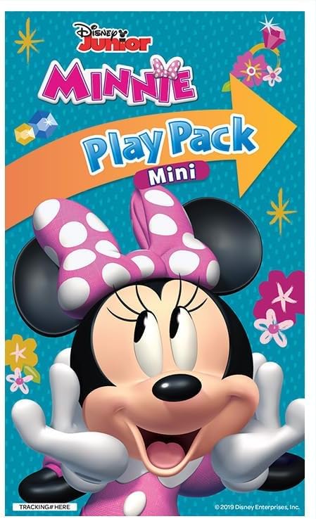 Minnie Mouse Play Packs | Disney Minnie Mouse Party Favors Goody Bags | Mini Mouse Goodie Bag Coloring Book, 2 Mini Crayons, and a Sticker | 10-Pack | Officially Licensed image 4