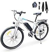 Amazon | マウンテンバイク 26インチ自転車 36V13Ah リチウムイオン