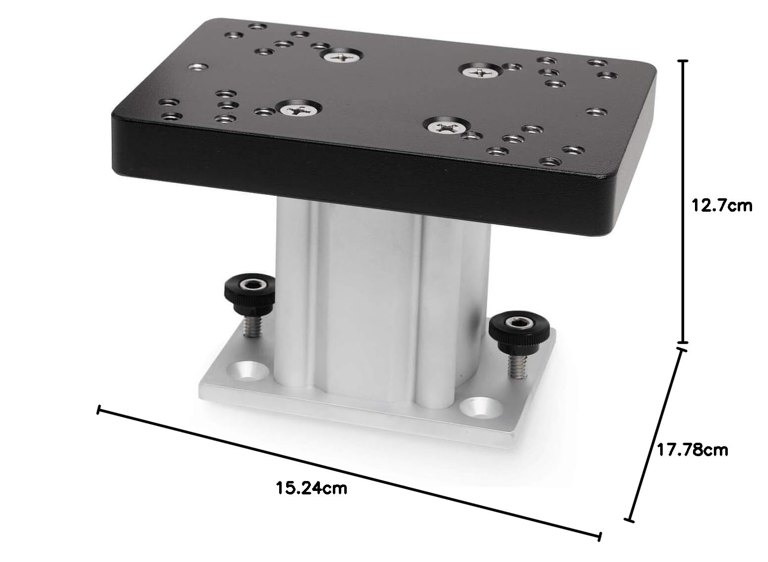 Piastra Base Quadrata In Alluminio Per Downrigger Cannon - Ricambio Originale 3391930 - Foto 6