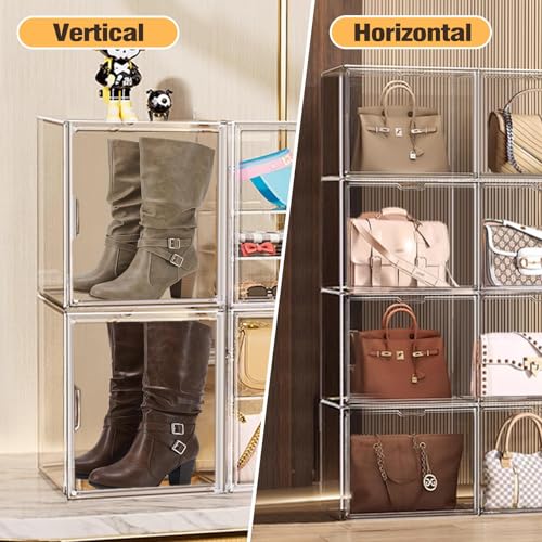 Boîtes à chaussures transparentes taille 48.5 pour grands modèles