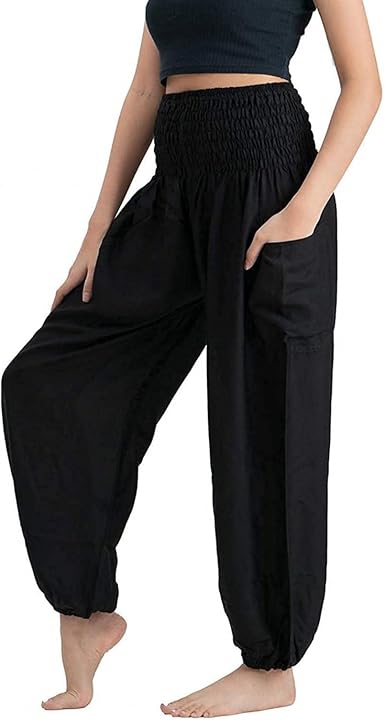 Pantalones de cady técnico con cintura alta de raso | EMPORIO ARMANI Mujer