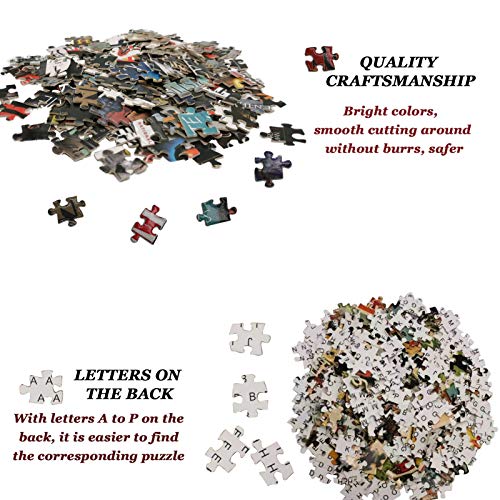 Stephen King Horror Novels - 1000 Pieces Jigsaw Puzzle For Adults Premium Quality Recycled Material Jigsaw Puzzle Intense Colors And High Definition Printing Hobby Puzzles Toy #TOP4