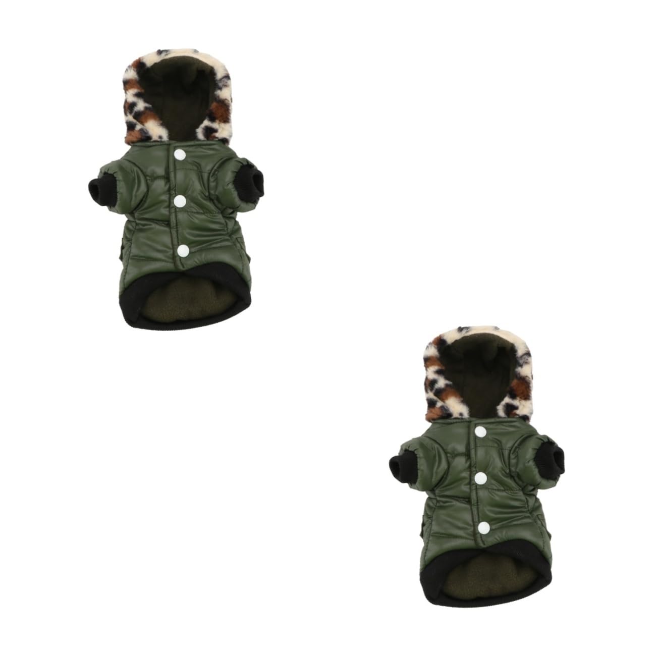 Manteau chaud pour chien résistant aux intempéries lot de 2