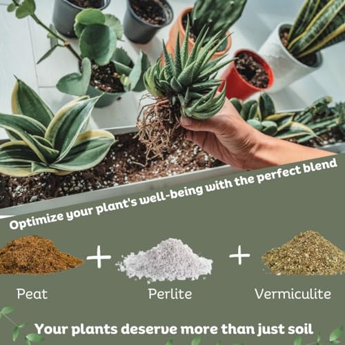 Image of Keltech Soilrite Mix with Peat, Perlite, Vermiculite, Eco-Friendly, Soilless Potting Mix for All Types of Plants - 5Kg