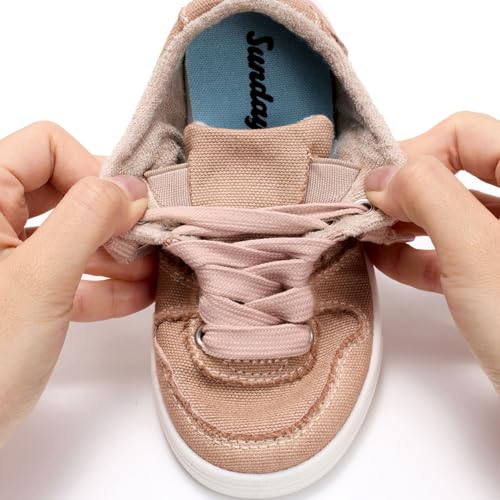 Image of Sundays Girls Sneakers Non-Slip Canvas Girls Shoes Comfort Kids Footwear