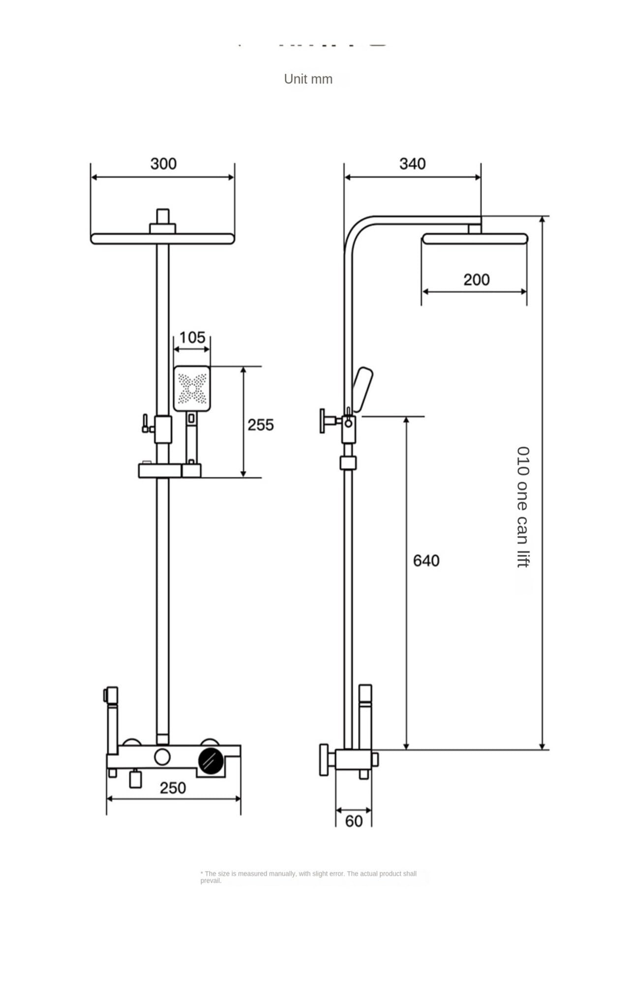 Inteligentny termostatyczny zestaw prysznicowy Inteligentny cyfrowy wyświetlacz System prysznicowy, mosiężny zestaw prysznicowy łazienka prysznic domowy zestawy akcesoriów łazienkowych, zestaw pryszni