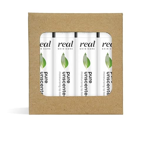 Miniatura 3 de Real Skin Care Bálsamo labial con sabor orgánico, reparación de labios para labios secos agrietados, aceite de coco, bálsamo labial, bálsamo labial