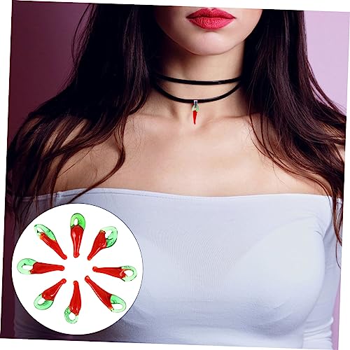 Perles piment pour fabrication de DIY charms bracelets jojofuny