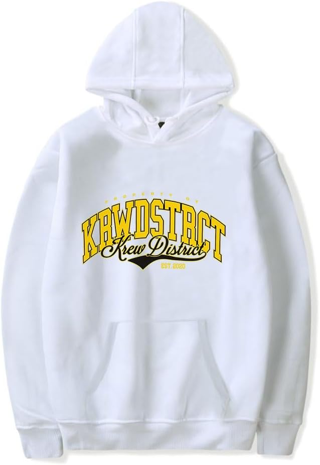 GJDNCIQItsFunneh Krew District B2S Varsity Hoodies Man/Woman Sweatshirts Printed Casual Clothes