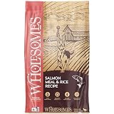 Wholesomes Salmon Meal & Rice with Omega 3 & 6 Dry Dog Food 35 lb Bag