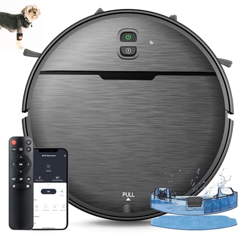 Robot Vacuum and Mop Combo with WiFi/App