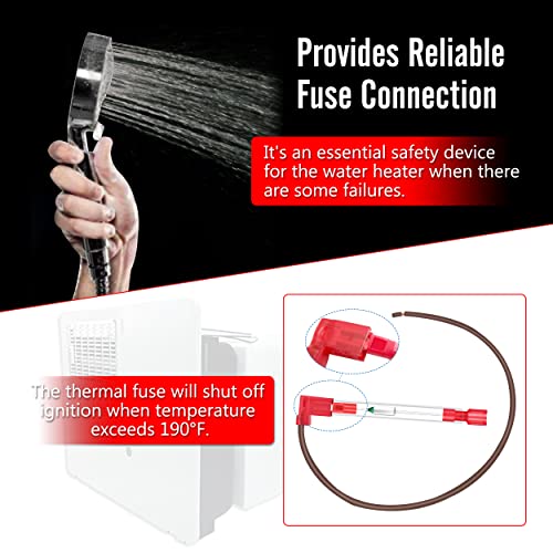 RV Water Heater Thermal Cut Off Kit Replacement for Atwood 93866, Replacement for Models GCH6-6E GCH6-4E G6A-8E G6A-7E GC6AA-9E G610-3E GCH10A-2E GH610-3E XT Series Electronic Water Heater